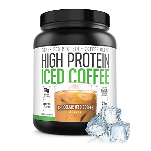 High Protein Iced Coffee High Protein Coffee Keto Friendly 18g of Protein 2g Carbs Natural Ingredients 18 Servings Chocolate Iced Coffee - Image 2