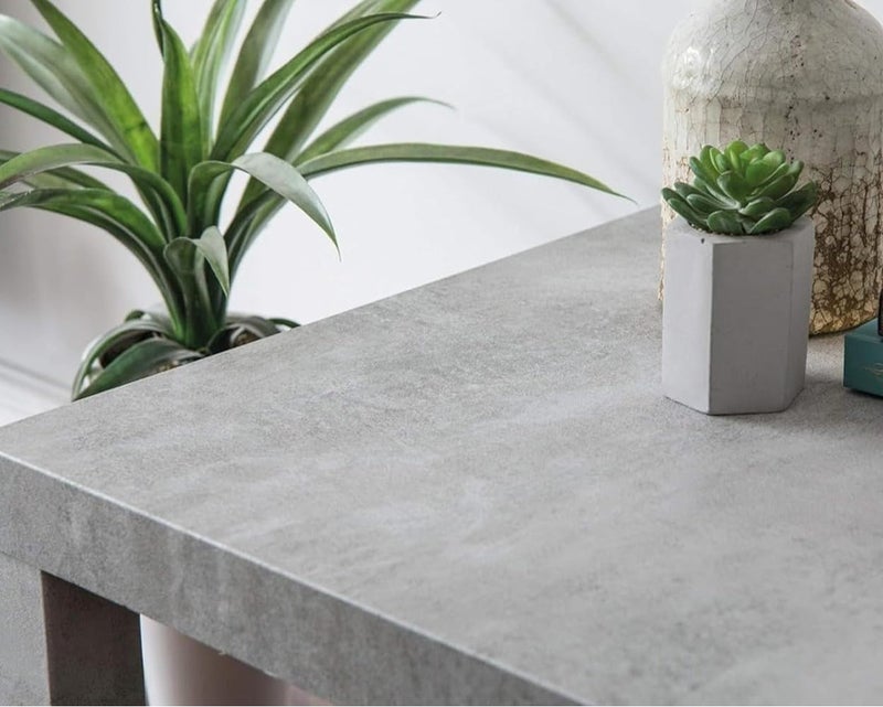 ARS Concrete Countertop Contact Paper for Countertops Table Peel and Stick Wallpaper, Grey, 15.8x197 Inch - Image 2