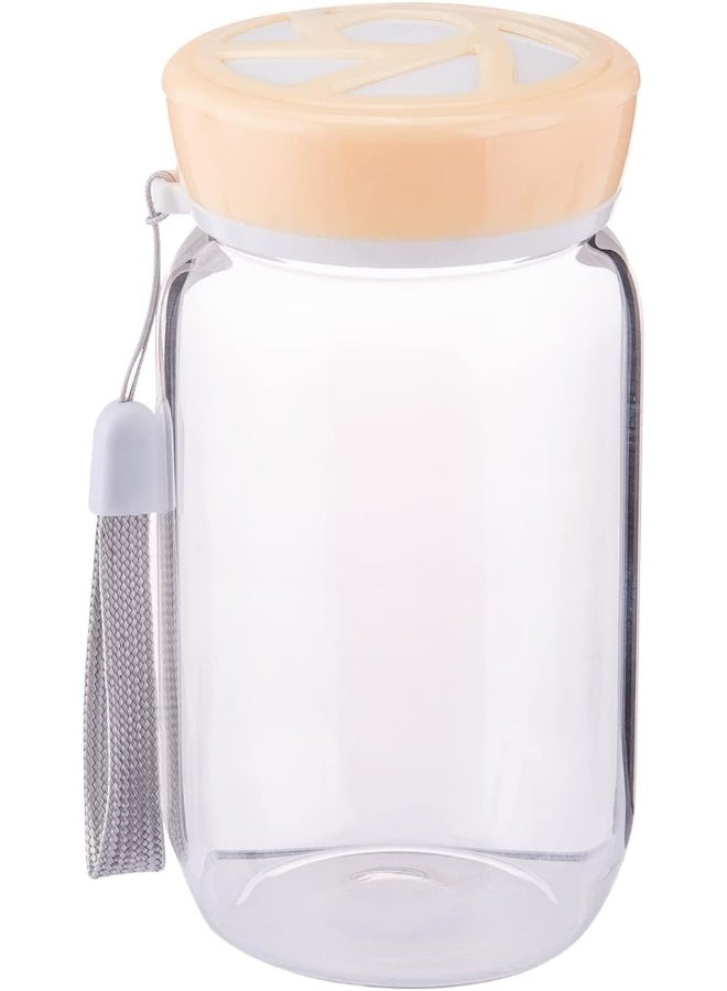 AKDC Glass Bottle L(6cm) xW(6cm) xH(12cm) Transparent - Image 1
