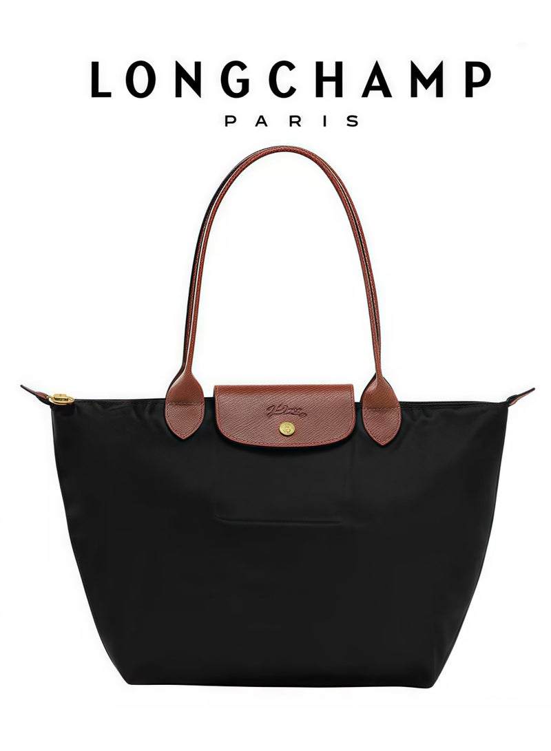 Longchamp Le Pliage Original Large Black Tote Bag with Handle for Women L1899089001 - Image 1