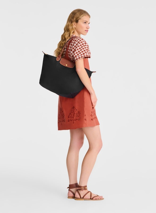 Longchamp Le Pliage Original Large Black Tote Bag with Handle for Women L1899089001 - Image 5