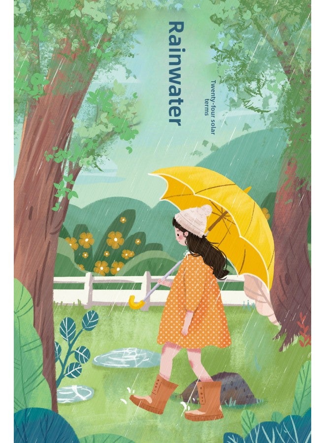 Wooden Jigsaw Puzzle 300/500/1000 Large Adult Decompression Puzzle 24 Solar Terms Difficult Creative Gift-Color:1000 24 Solar Terms-rain - Image 1