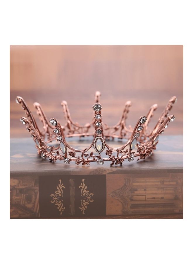 NIBEMINENT Fashion Bride Diamond Crown Multicolour 14.5x6x6cm - Image 1