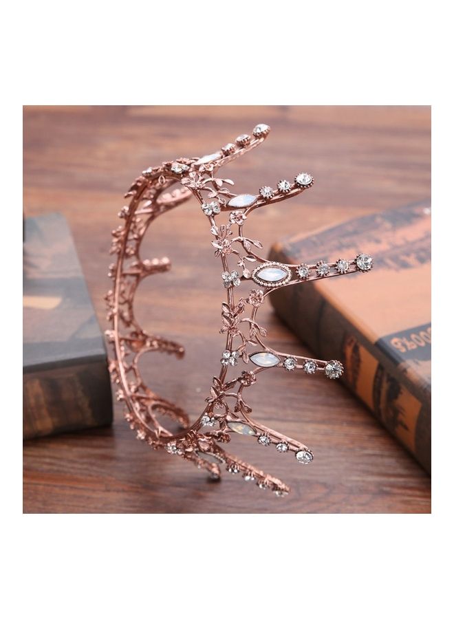 NIBEMINENT Fashion Bride Diamond Crown Multicolour 14.5x6x6cm - Image 4