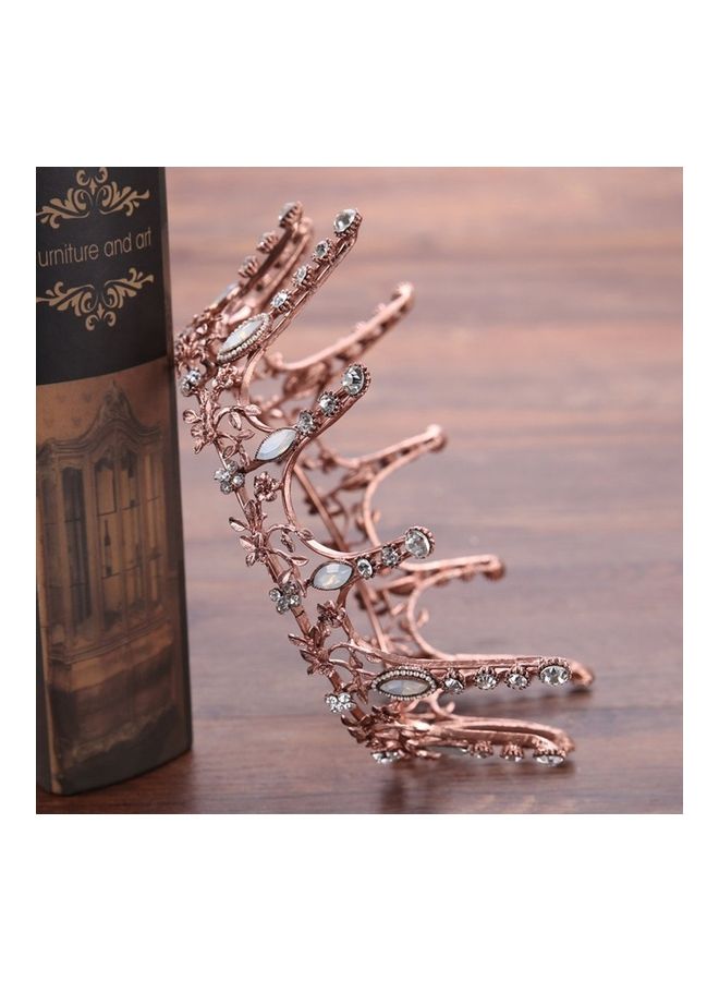 NIBEMINENT Fashion Bride Diamond Crown Multicolour 14.5x6x6cm - Image 3