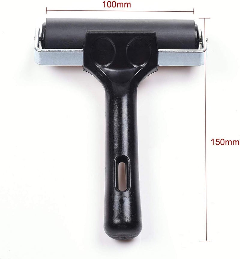 AKIRO 4-Inch Rubber Brayer Roller for Printmaking, Great for Gluing Application Also. (Original Version) - Image 2