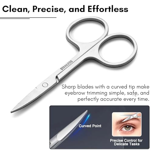 Beauté Secrets Nail Clipper Set – Nail Cutter Set, Manicure Pedicure Kit, Stainless Steel Nail Grooming Kit with PU Leather Case, Portable Travel Nail Kit for Men & Women - Image 3
