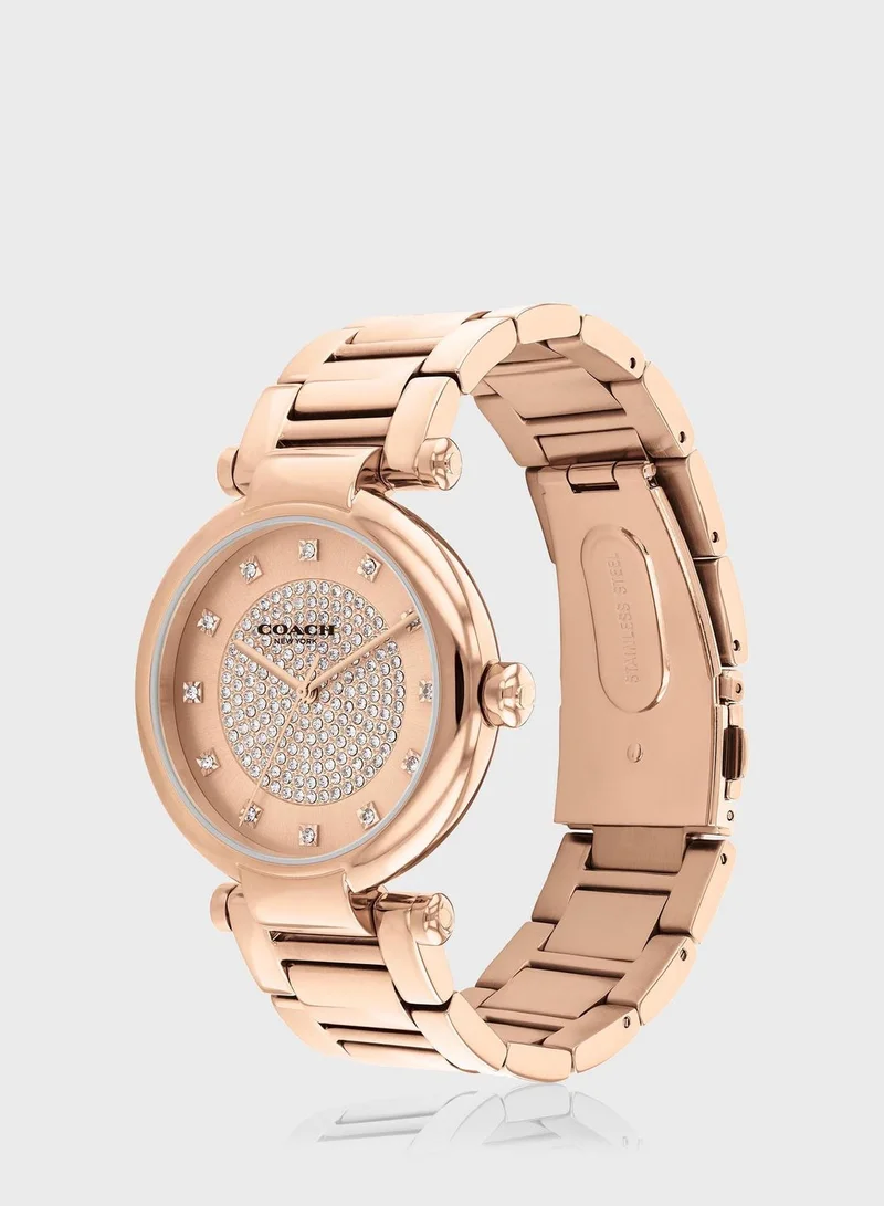 COACH Steel Strap Analog Watch