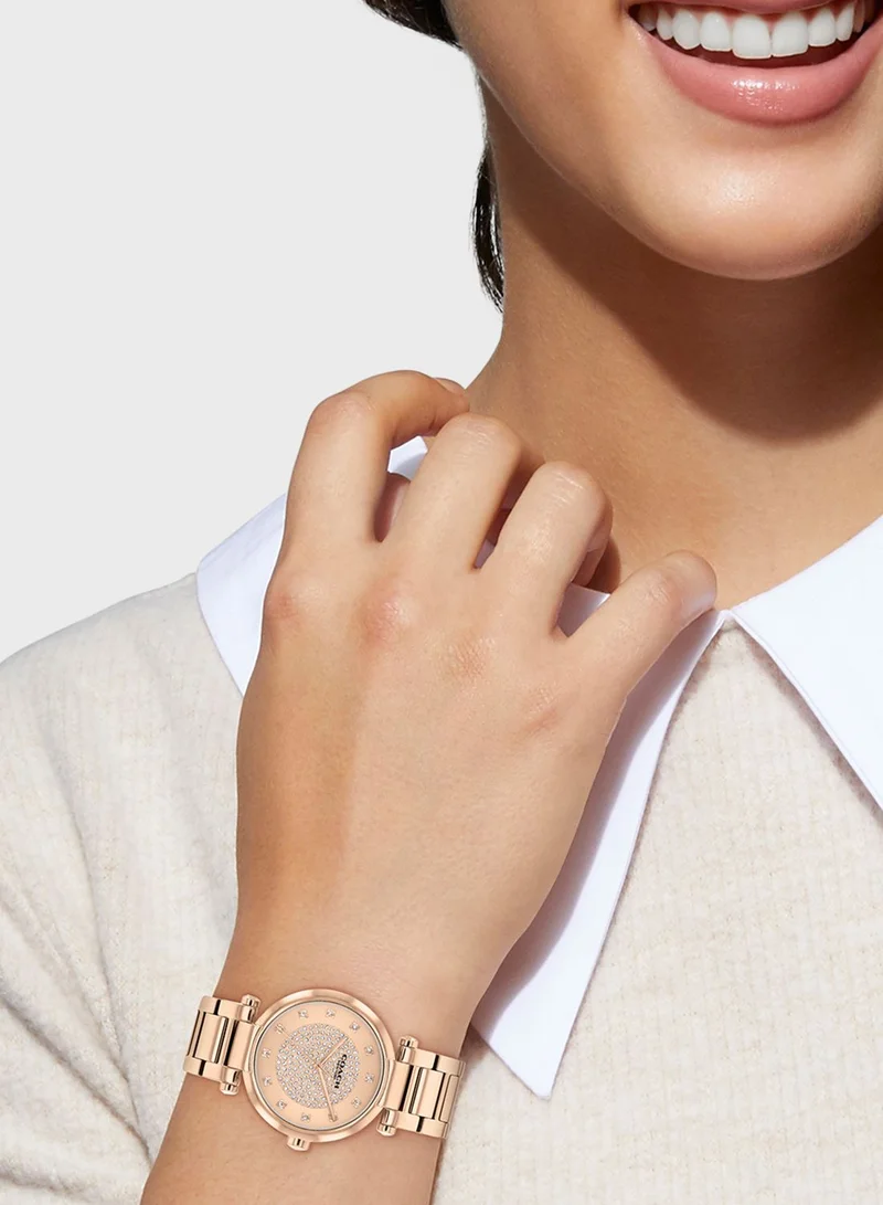 COACH Steel Strap Analog Watch
