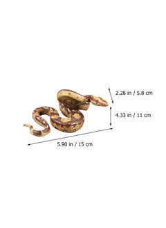 Toyvian Realistic Rubber Snake Toy - Model for Pranks, Garden Props & Halloween - pzsku/ZE3AA549F645B03AD125BZ/45/_/1730789109/592fab04-6735-49f3-a841-7182c0902ab6