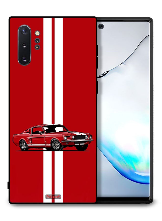 Tolwak Samsung Galaxy Note 10 Plus Protective Case Cover Vintage Car Abstract Art - Image 1