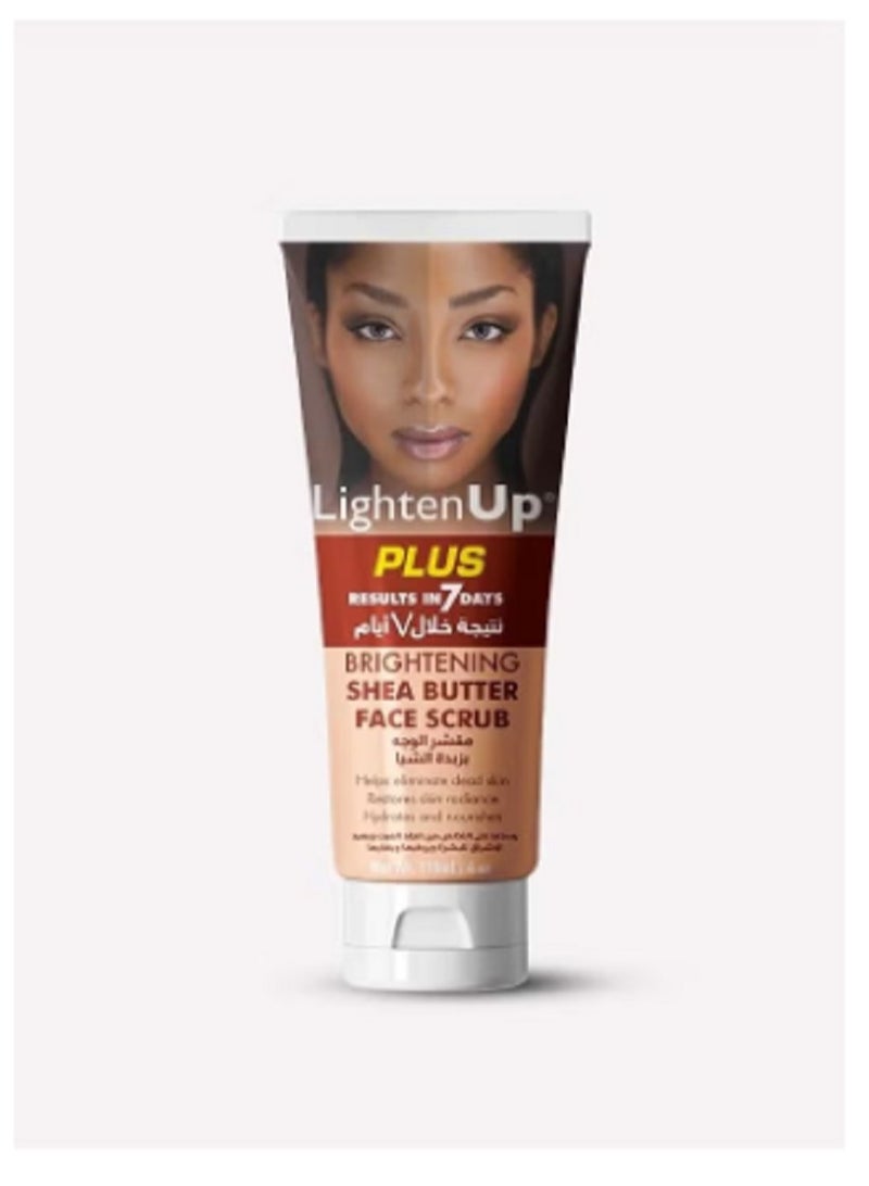لايتين اب لايتن اب بلس مقشر الوجه بزبدة شا لتفتيح البشرة - Image 1