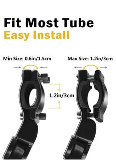 GROIC Adjustable Bicycle Kickstand Rear Side Stand Adults Thicken Cycling Accessory for 20 24 26 27.5 Inch Mountain Road Bike  - Image 2