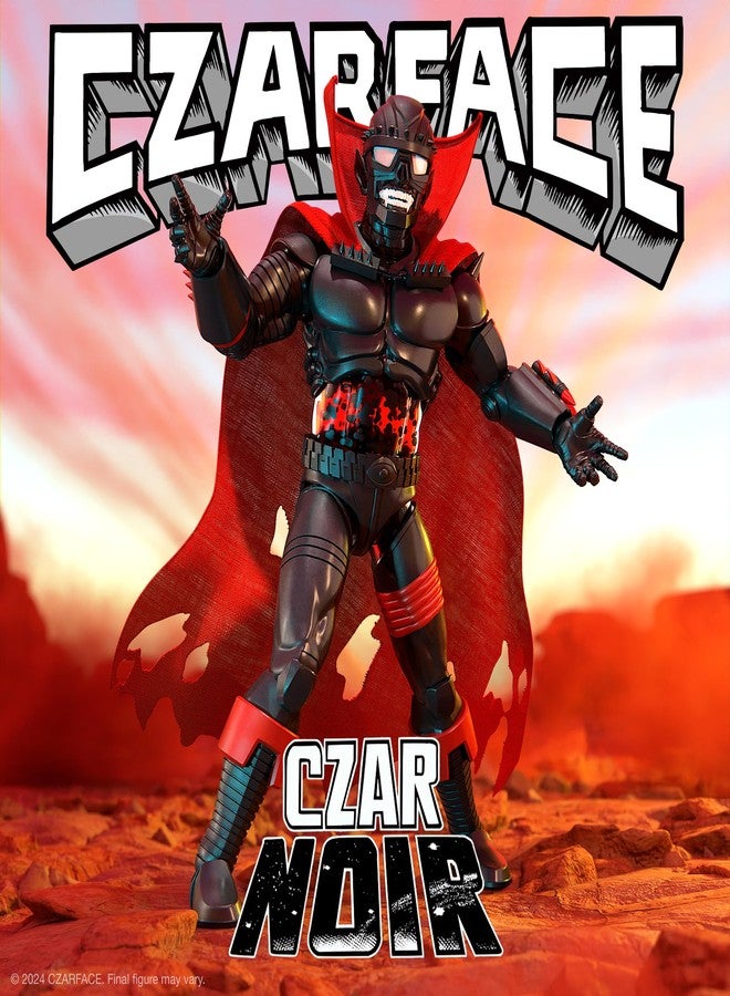 Super7 Czarface ULTIMATES! Wave 02 - Czarface (Czar Noir) Action Figure - Image 4