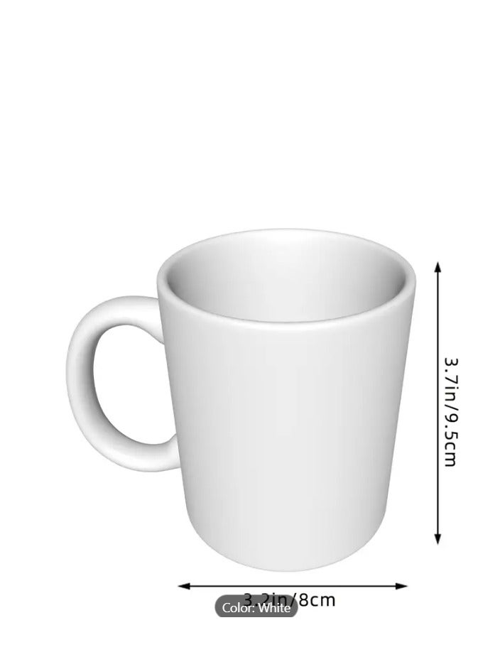 RYN Calligraphy Love Heart Ceramic Coffee Mug - Image 2