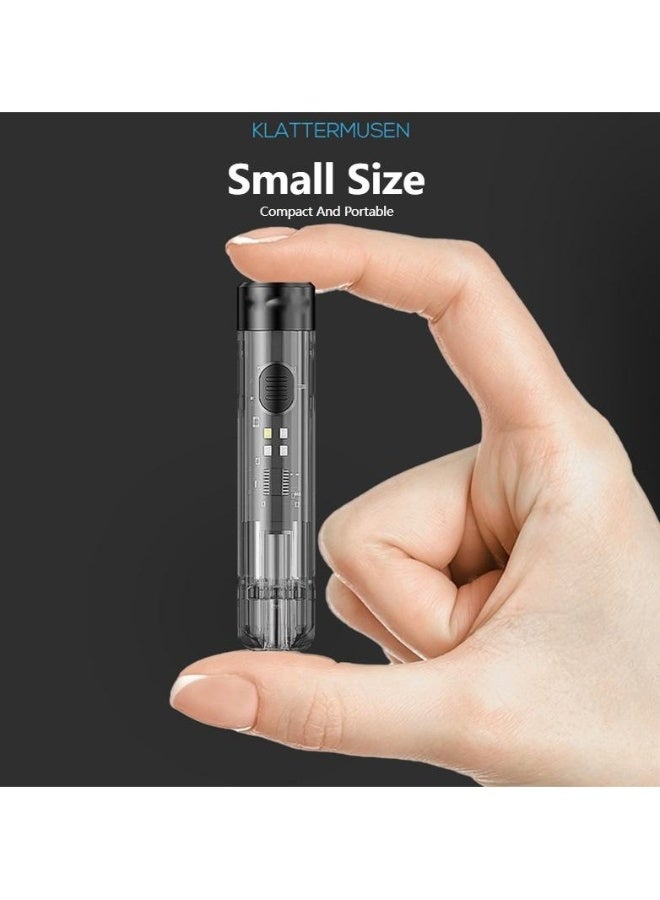 Rechargeable Mini Super Bright Flashlight Keychain - Image 1