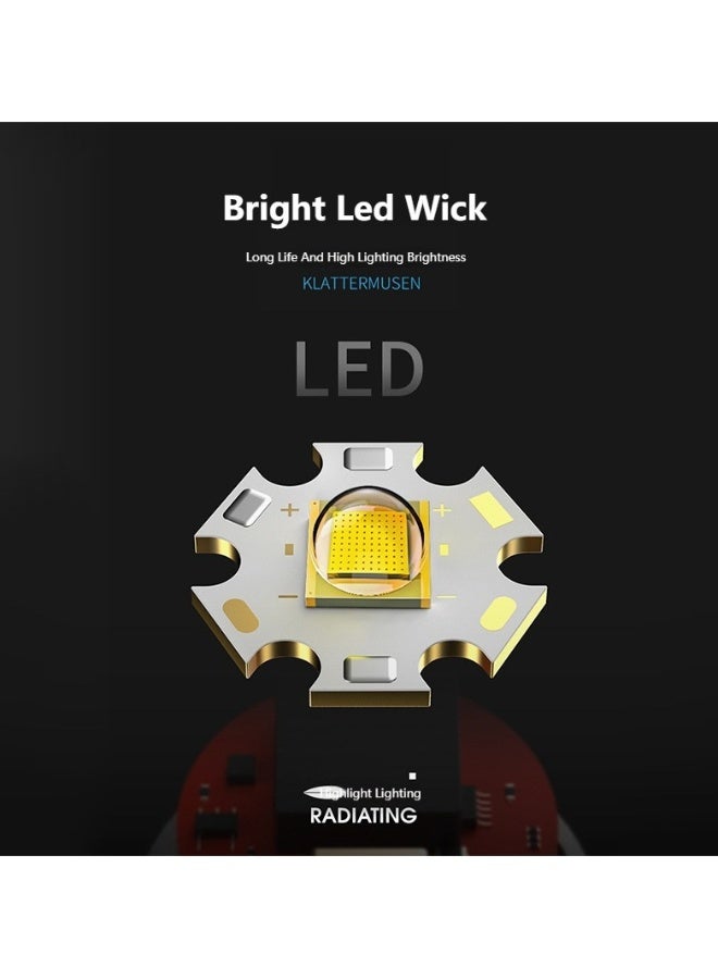 Rechargeable Mini Super Bright Flashlight Keychain - Image 2