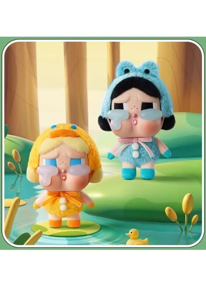 كراي بيبي Doll Pendant，CRYBABY Vinyl Plush Doll 13cm （WHAT A FROG） - Image 2