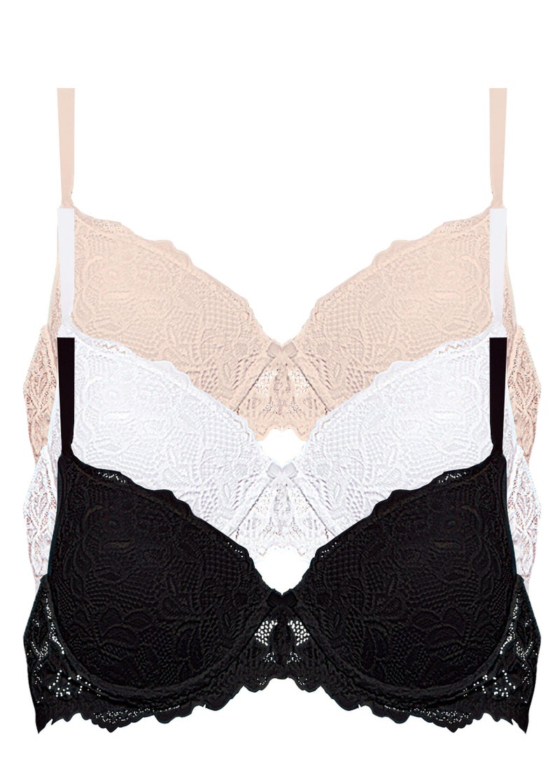 Dadoush - LACE BRA WITH SOFT CUP - Image 1