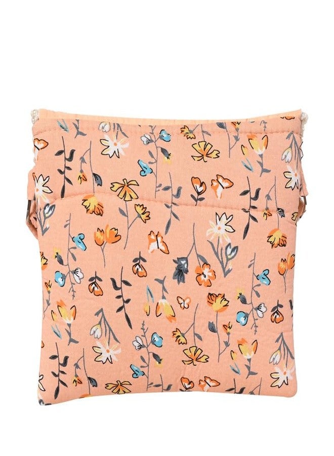 Coco Candy Women's Casual Lightweight Stylish Handbag | Floral Bow Peach Sling Bag for Women - Perfect for Daily Use - Image 5