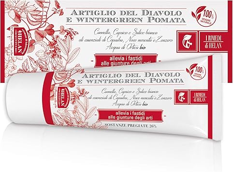 HELAN Helan The Remedies 100 Natural Strong Devils Claw Joint Joint Cream Muscle Massage Antiinflammatory Vitamin C B E Antioxidant Sweet Almond Oil Shea Butter 75 ml - Image 1