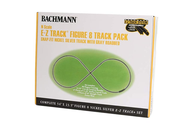 Bachmann Figure 8 E-Z Track Pack - N Scale Train, 44878 - Image 1