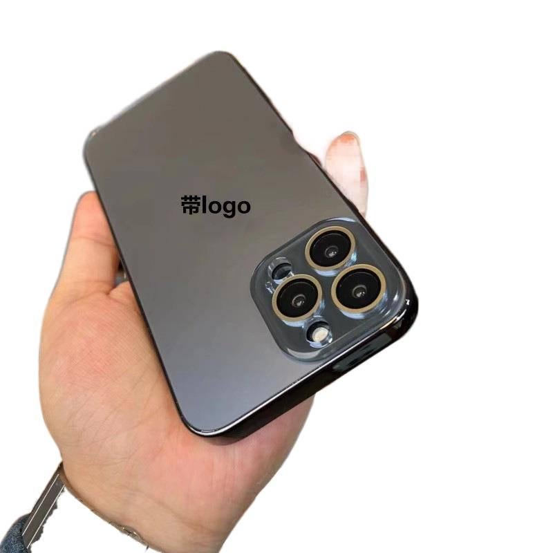 غطاء واقي بPC لـ iPhone 16 / 16 Plus / 16 Pro / 16 Pro Max مع مقاومة الصدمات وحماية من السقوط مع مقاومة الصدمات مع مقاومة بصمات الأصابع مع لمسة نهائية غير لامعة باللون Graphite Bl. - Image 1