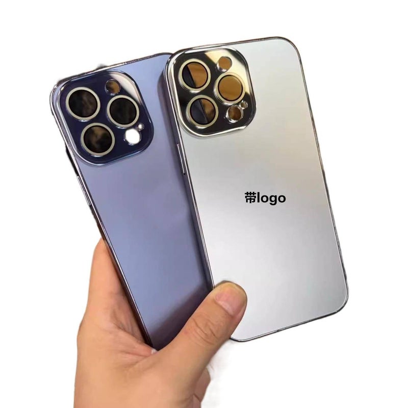 غطاء واقي بPC لـ iPhone 16 / 16 Plus / 16 Pro / 16 Pro Max مع مقاومة الصدمات وحماية من السقوط مع مقاومة الصدمات مع مقاومة بصمات الأصابع مع لمسة نهائية غير لامعة باللون Graphite Bl. - Image 4