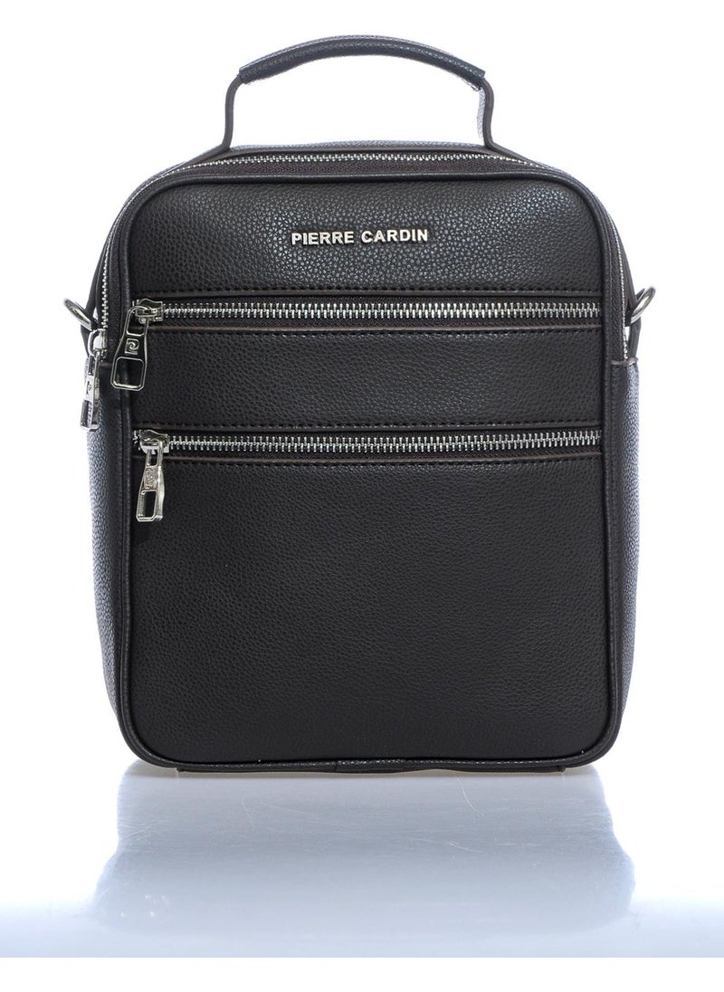 pierre cardin - Pierre Cardın 01PC001171-F Kh Brown Men's Handbag - Image 1
