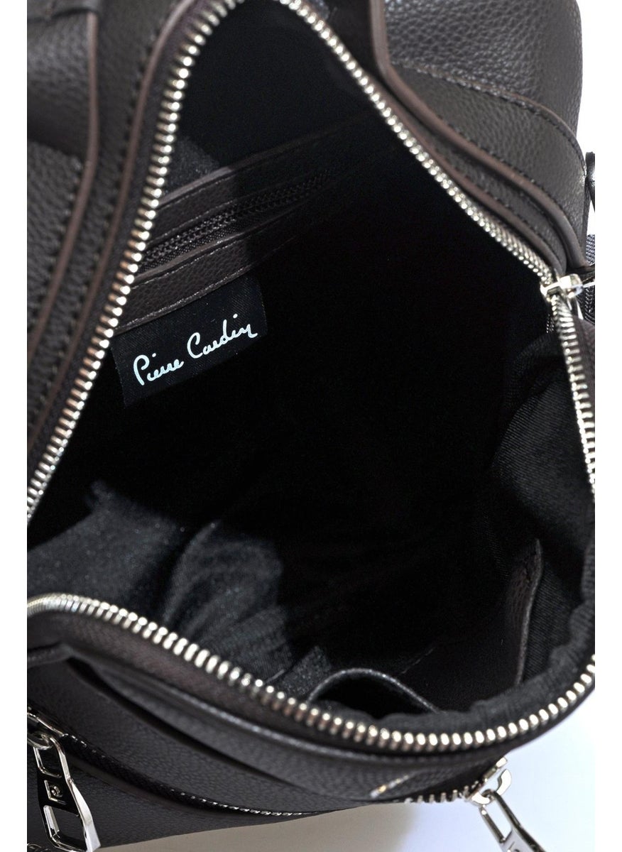 pierre cardin - Pierre Cardın 01PC001171-F Kh Brown Men's Handbag - Image 1