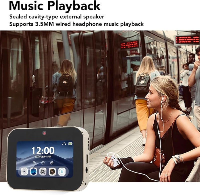 كاميرا رقمية 4K 64 ميجابكسل ثلاثية العدسات بزاوية واسعة 120 درجة شاشة تعمل باللمس 3 بوصة نوع 2 لون - Image 5