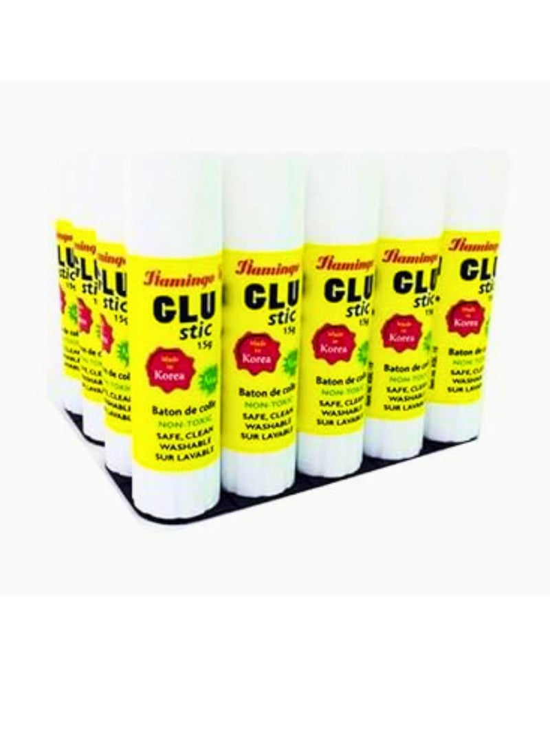 Flamingo 20-Pieces 15gram High Viscosity Glue Stick - Image 2