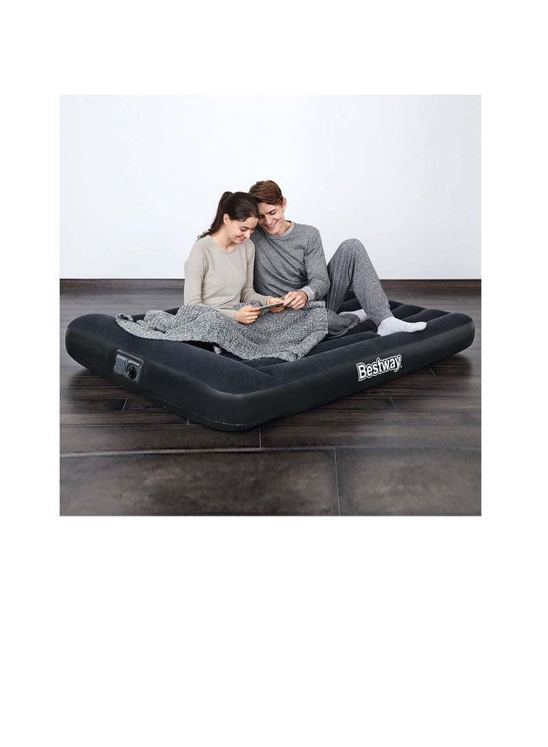 بست واي سرير هوائي قابل للنفخ لشخصين من بيست واي (137 × 191 × 30 سم) - Image 3