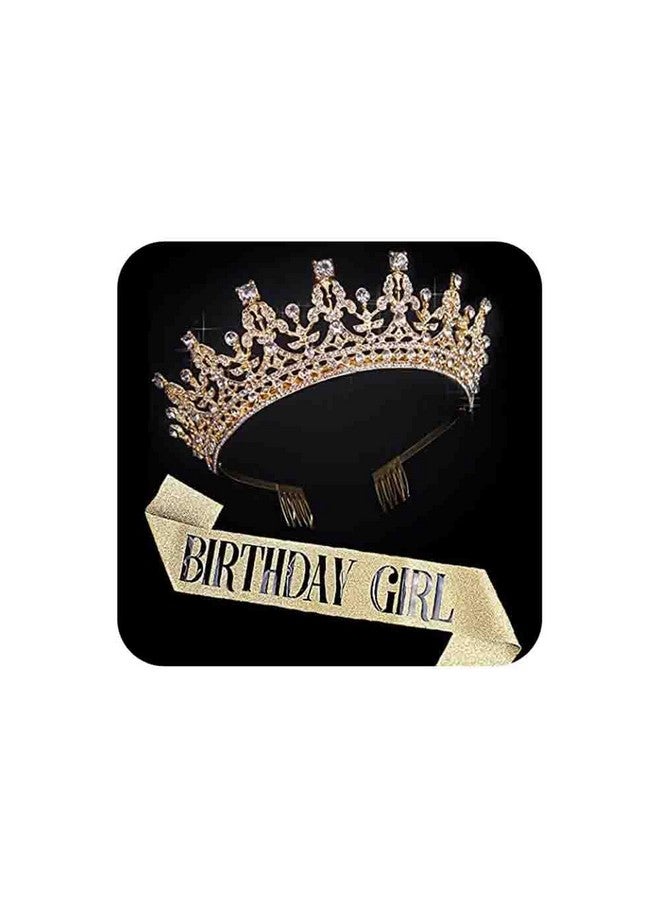 كوسايد مجموعة زينة عيد الميلاد من COCIDE، تاج وتاج عيد ميلاد للنساء، وشاح عيد ميلاد للبنات، عصابة رأس مرصعة بأحجار الراين، إكسسوارات شعر من الكريستال لحفلات عيد الميلاد، رباط شعر، زينة الكعك - Image 1