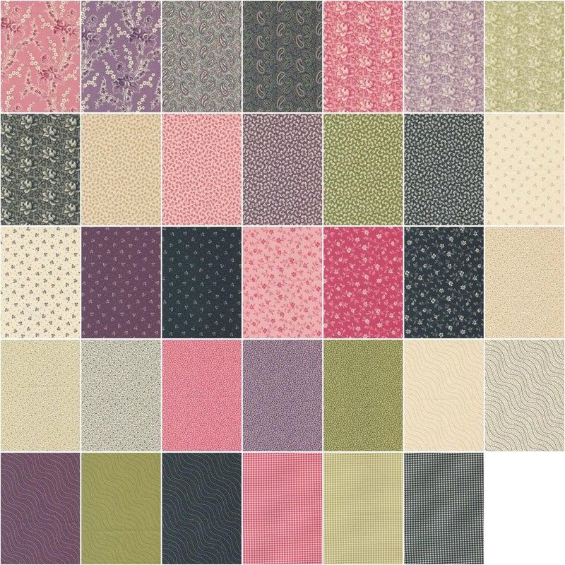 Moda Fabrics Betsy Chutchian Goodnight Irene 34 Fat Quarters Moda Fabrics 31700AB - Image 2