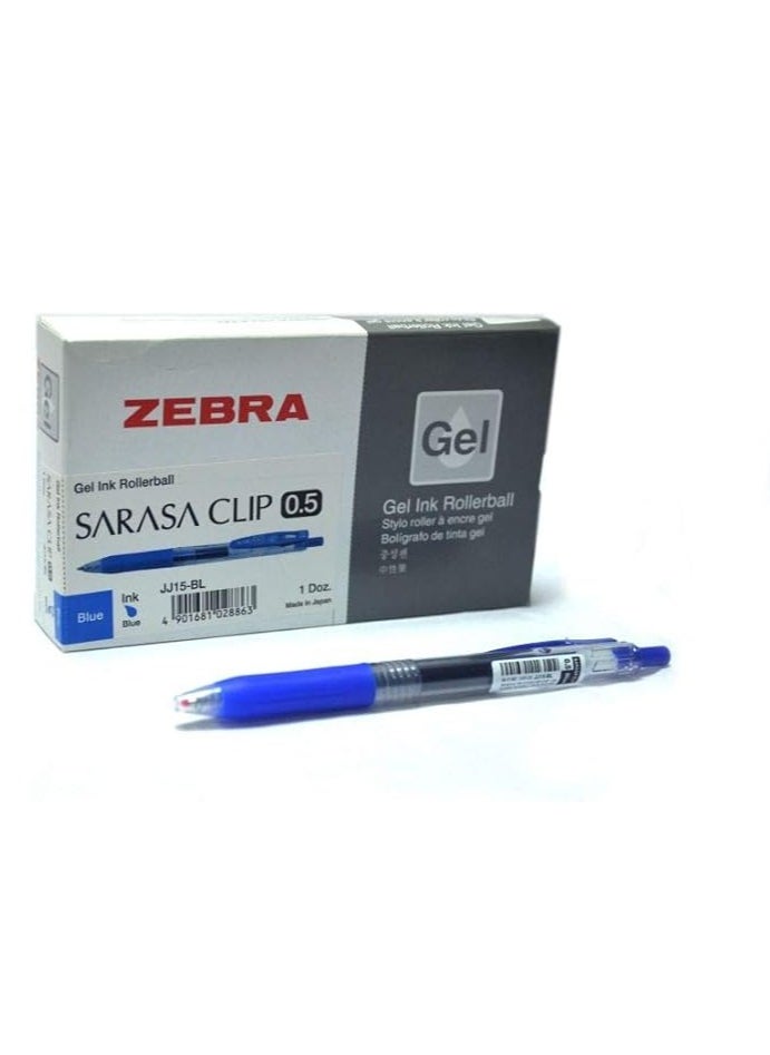 ZEBRA 10-Piece Sarasa Clip Gel Ink Ball Pen 0.5mm  - Image 1