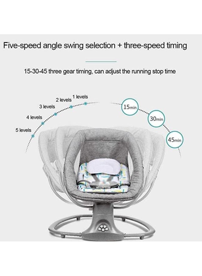 كرسي هزاز للأطفال مع جهاز تحكم عن بعد - Image 3