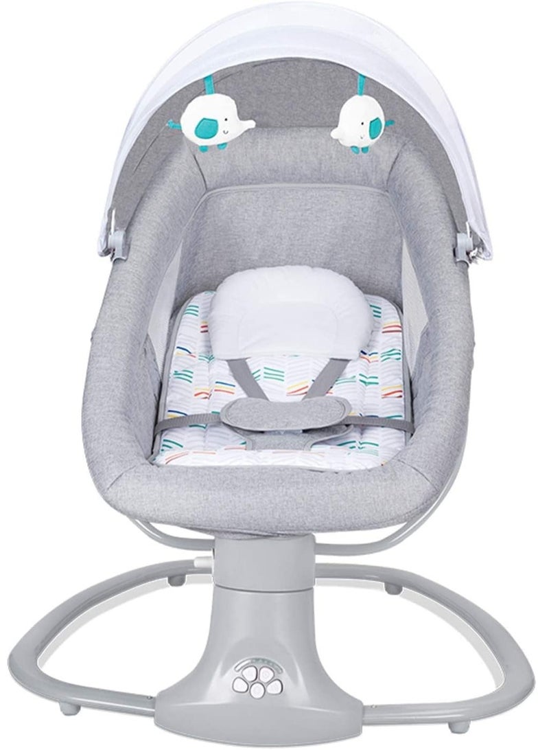 كرسي هزاز للأطفال مع جهاز تحكم عن بعد - Image 4