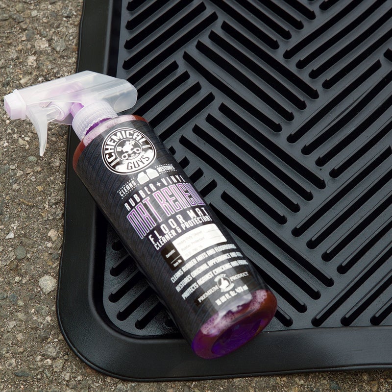 Chemical Guys Mat Renew Rubber and Vinyl Car Floor Mat Cleaner & Protectant - Cleans & Restores Rubber Liners, Running Boards, Safe for Cars, Trucks, SUVs, and More - 16 oz - Image 3