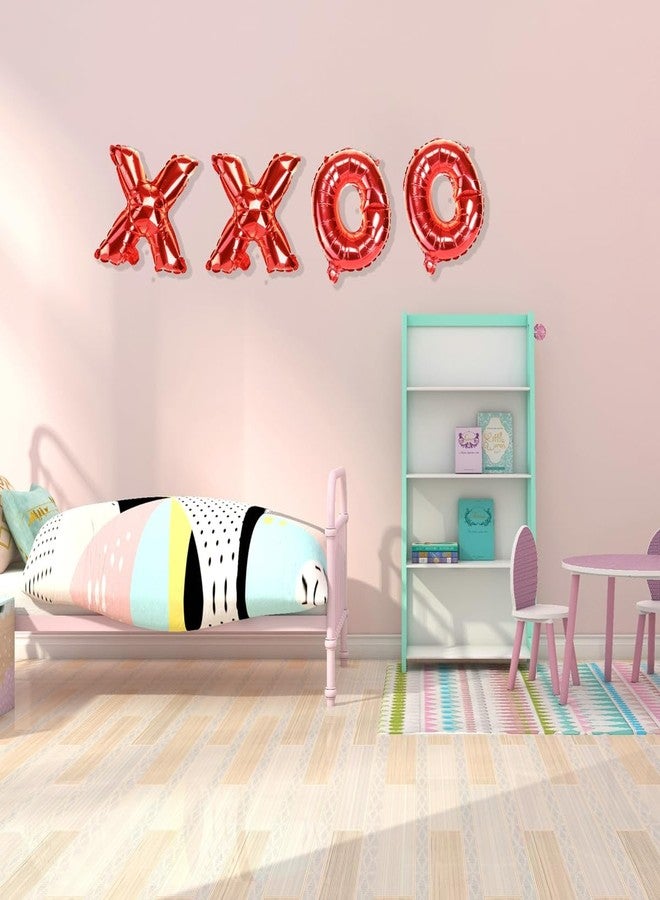 سوتشات بالونات سوتشات XOXO | بالونات مايلر فويل بأحرف عيد الحب - زينة لحفلات توديع العزوبية وحفلات الزفاف وحفلات ما قبل الزفاف ودعائم التصوير ولوازم حفلات عيد الحب (أحمر) - Image 5