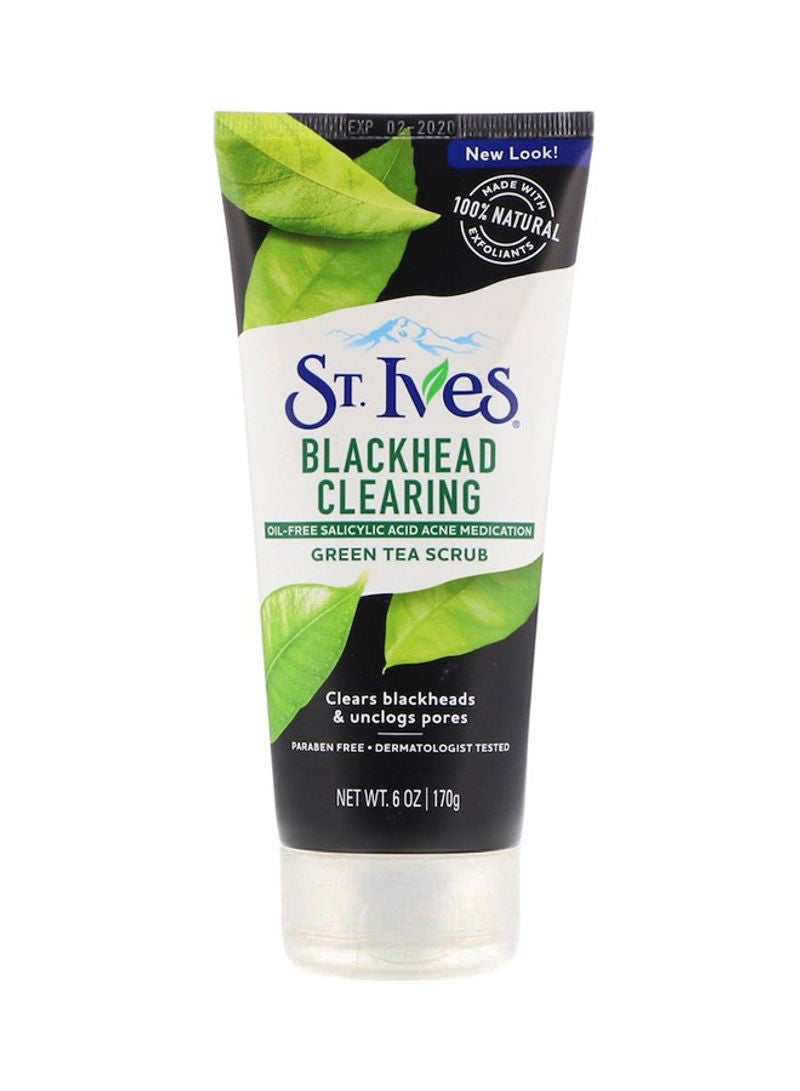 ST. Ives Blackhead Clearing Green Tea Scrub 6ounce