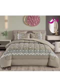 Moon Comforter Set Bedspread For One and A Half 4 Pieces Two Sides Medium Microfiber Filling170x220cm  - Image 1