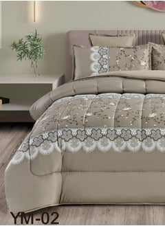 Moon Comforter Set Bedspread For One and A Half 4 Pieces Two Sides Medium Microfiber Filling170x220cm  - Image 2