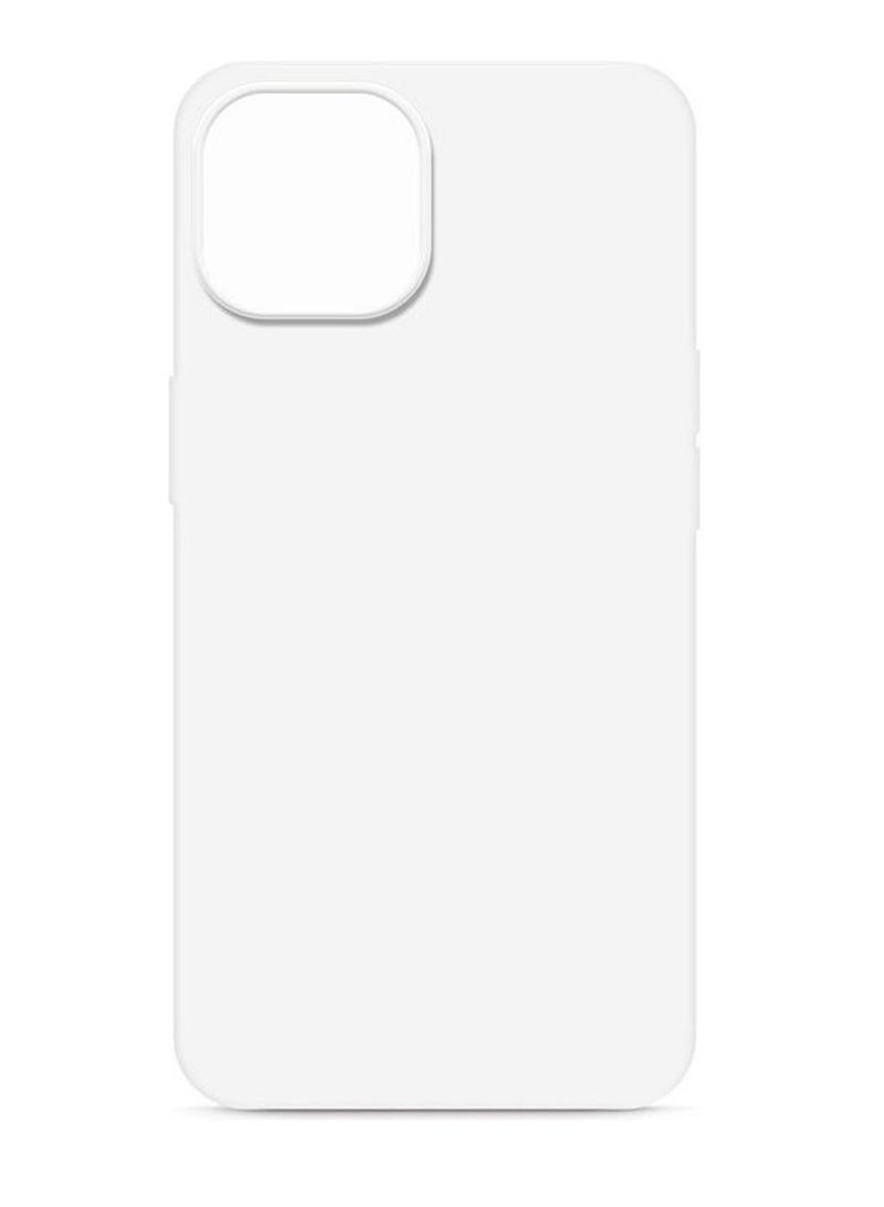 CATANES Protective Soft Silicone Case Cover for iPhone 13/14 - White - Image 2