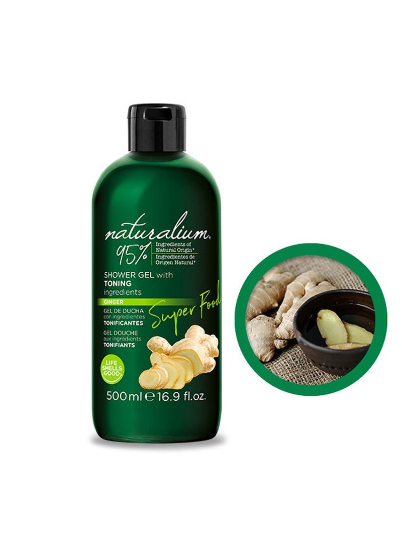 ناتشوراليوم جل الاستحمام بالزنجبيل من ناتشوراليوم 500 مل - Image 2