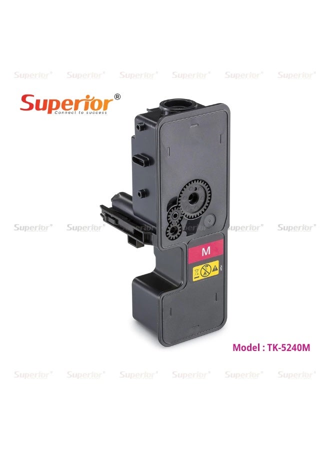 SOS Superior Superior TK-5240M Magenta High Yield Compatible Toner Cartridge – For Kyocera ECOSYS M5526cdn / M5526cdw, ECOSYS P5026cdn / P5026cdw - Image 3