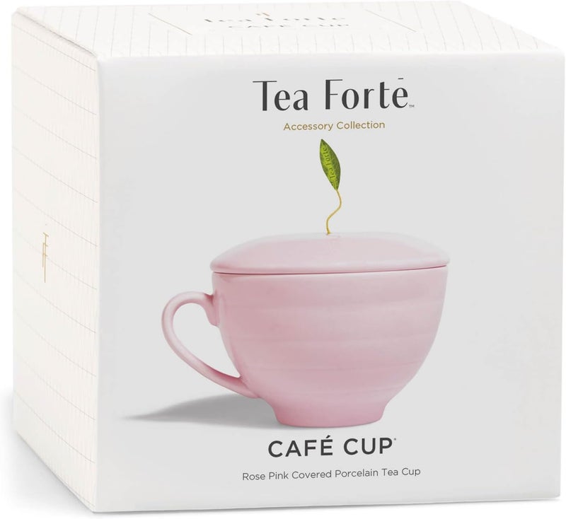Tea Forte فنجان شاي بورسلين روز بينك 8 أونص من تي فورت - Image 2