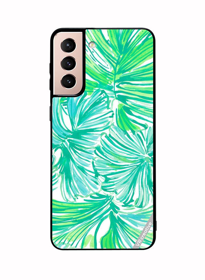VR CREATIVE Protective Case Cover For Samsung Galaxy S21 Plus 5G Summer Tropic Design Multicolour - Image 1