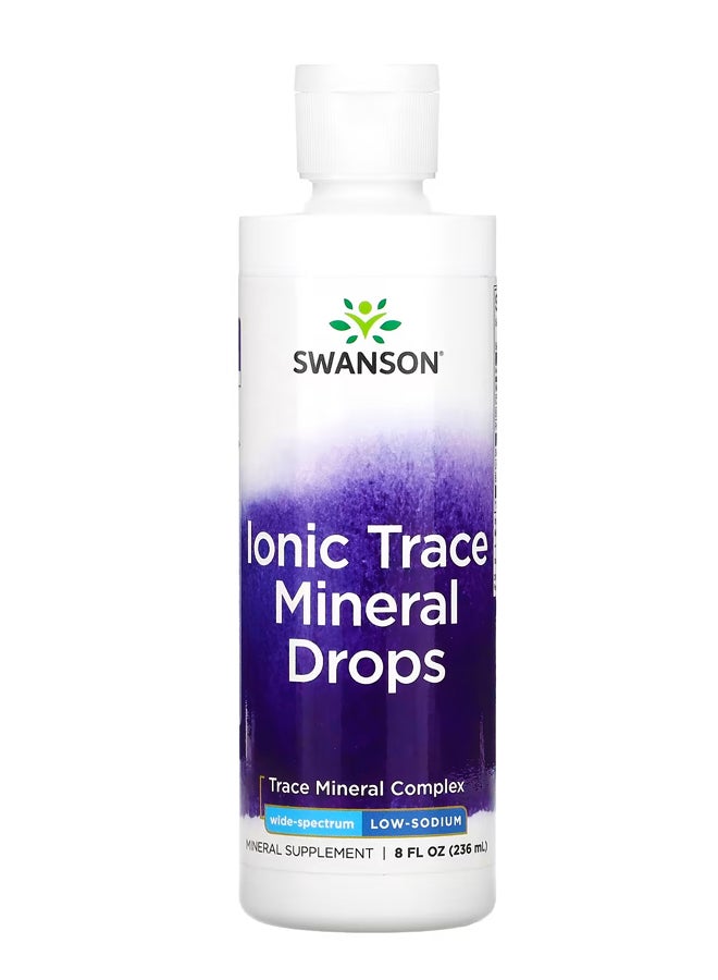 سوانسون قطرات المعادن الزهيدة الأيونية ، 8 أونصة سائلة (236 مل)