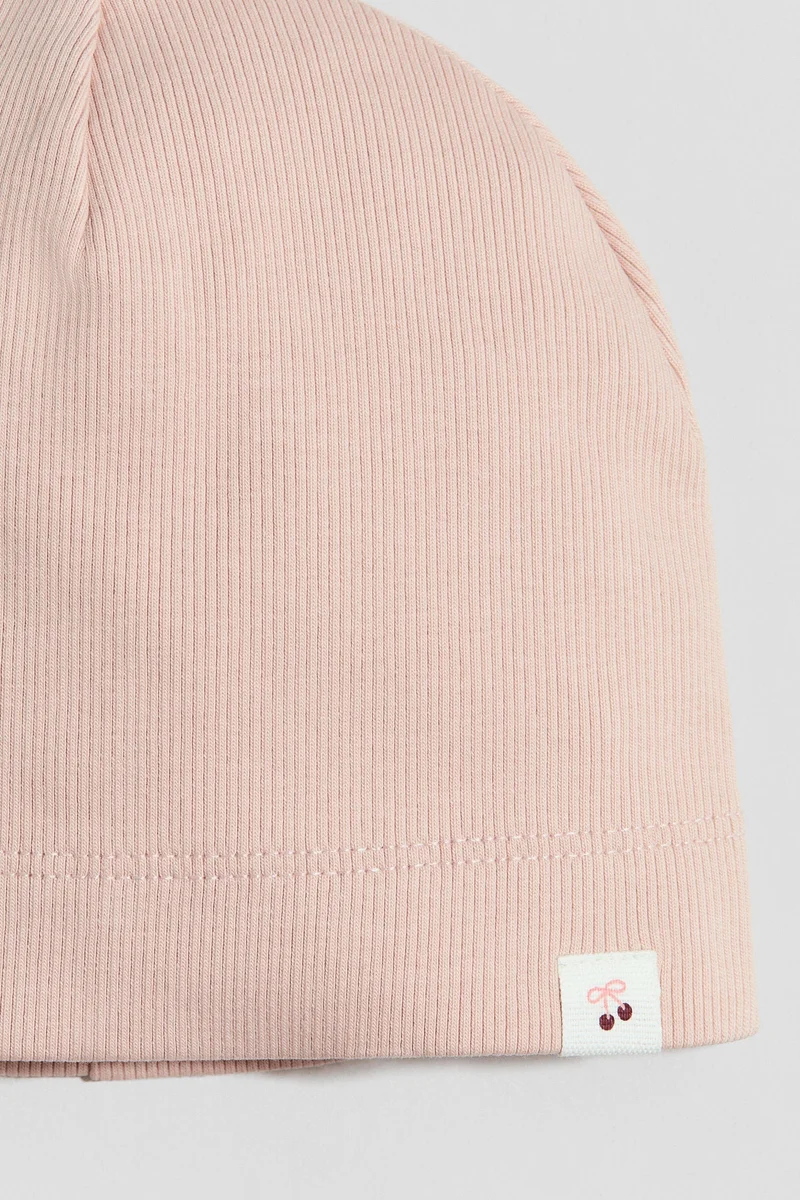 اتش اند ام قبعة بيني من قطن الجيرسيه